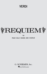 Verdi Messa di Requiem Vocal Score