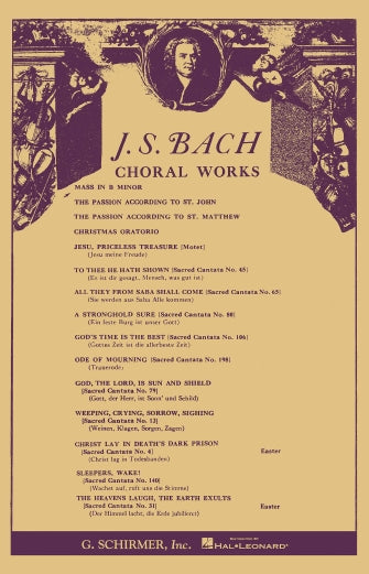 Bach Mass in B Minor SATB