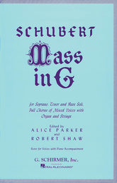 Schubert Mass in G SATB
