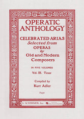 Operatic Anthology - Volume 3 Tenor