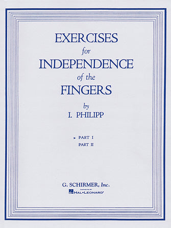 Philipp Exercises for Independence of Fingers - Book 1