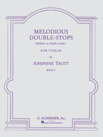 Trott Melodious Double-Stops - Book 1