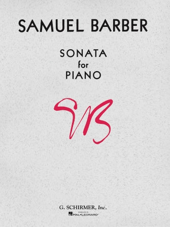 Barber Sonata Op. 26 for Piano