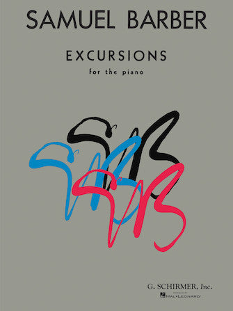 Barber Excursions Op. 20 Piano Solo