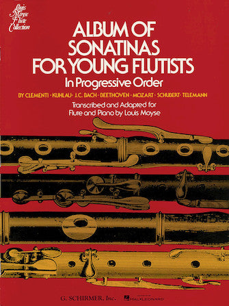 Album of Sonatinas for Young Flutists In Progressive Order