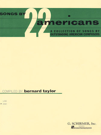 Songs by 22 Americans
