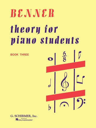 Benner Theory for Piano Students - Book 3