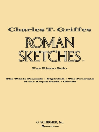 Griffes Roman Sketches Piano Solo