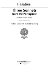 Pasatieri 3 Sonnets from the Portuguese
