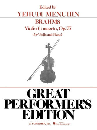 Brahms Concerto in D, Op. 77 Violin and Piano