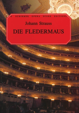Strauss Die Fledermaus Vocal Score English