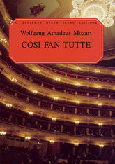 Mozart Cosi fan Tutte, K. 588 Vocal Score