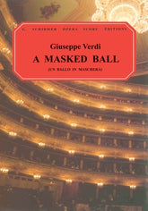 Verdi Un Ballo in Maschera (A Masked Ball) Vocal Score Italian/English