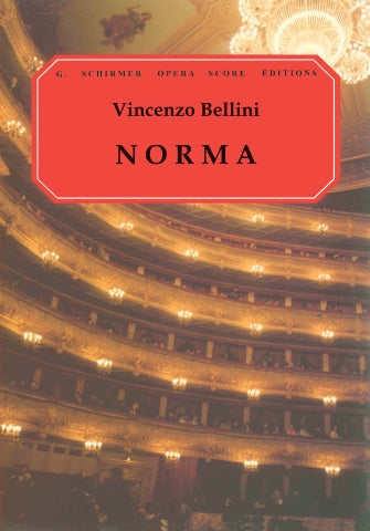 Bellini Norma Vocal Score Italian Only