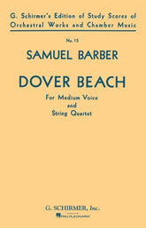 Barber Dover Beach Study Score