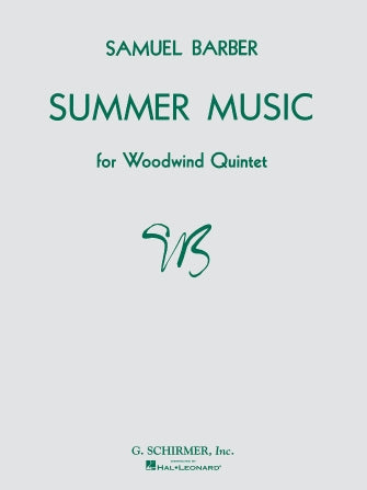 Barber Summer Music For woodwind quintet
