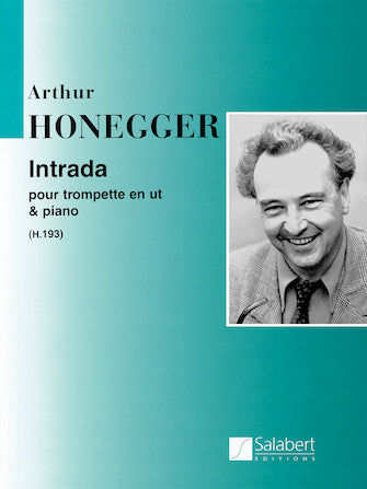 Honegger Intrada Trumpet in C and Piano