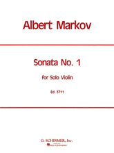 Markov: Sonata No. 1