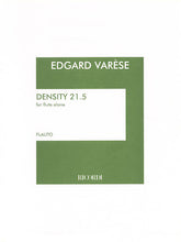 Varèse, Edgar - Density 21.5