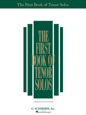 First Book of Tenor Solos, The