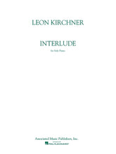 Kirchner Interlude Piano Solo