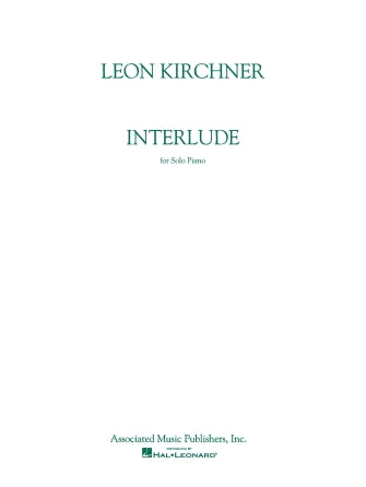 Kirchner Interlude Piano Solo
