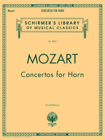 Mozart Concertos for Horn