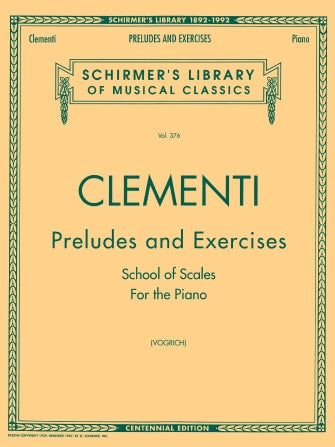 Clementi Preludes and Exercises Piano Solo