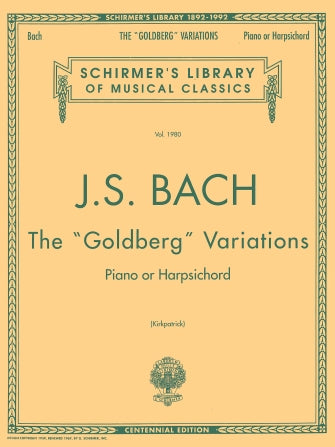 Bach Goldberg Variations