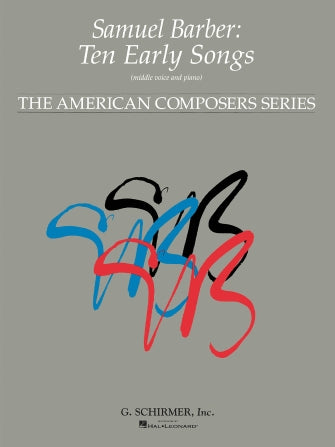 Barber: 10 Early Songs