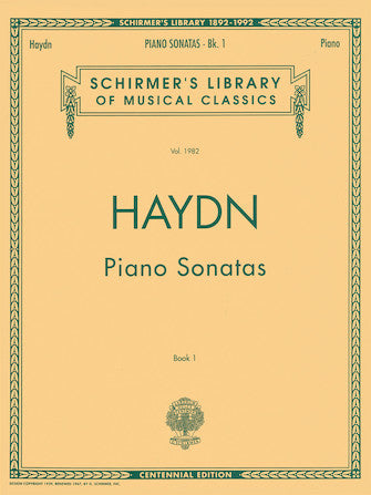Haydn Piano Sonatas Book 1