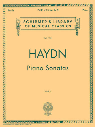 Haydn Piano Sonatas – Book 2