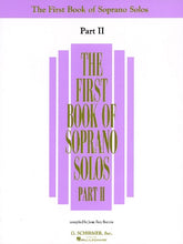 First Book of Soprano Solos, The - Part II