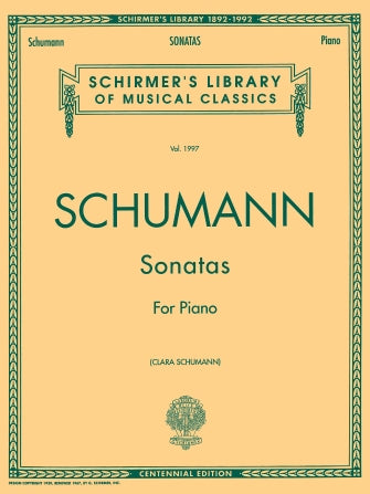 Schumann Sonatas Piano Solo