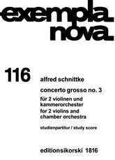Schnittke Concerto Grosso III Full Score