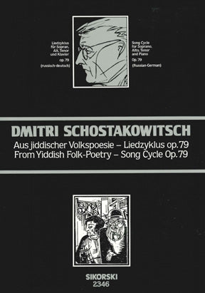 Shostakovich Aus Jiddischer Volkspoesie Vocal Trio and Piano