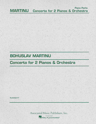Martinu Concerto for Two Pianos