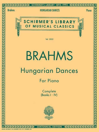 Brahms Hungarian Dances (Complete) Piano Solo