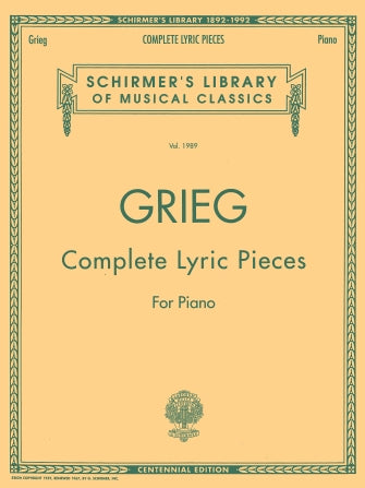 Grieg Complete Lyric Pieces (Centennial Edition)