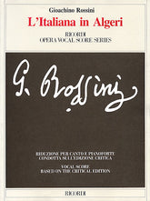 Rossini L'Italiana in Algeri Vocal Score