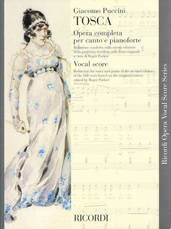 Puccini Tosca Vocal Score Italian/English