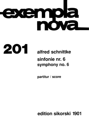 Schnittke Symphony No. 6 Study Score