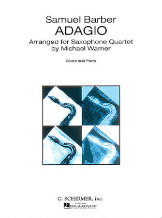 Barber Adagio arr. for Saxophone Quartet