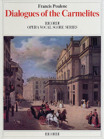 Poulenc Dialogues of the Carmelites Vocal Score French/English