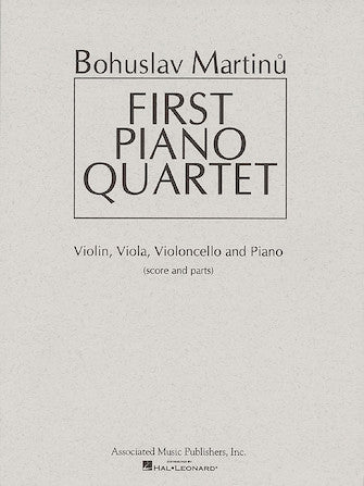 Martinu First Piano Quartet