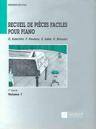 Recueil de Pièces Faciles Pour Piano (Easy Piano Pieces) - Level 1, Volume 1