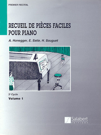 Recueil de Pièces Faciles Pour Piano (Easy Piano Pieces) - Level 2, Volume 1