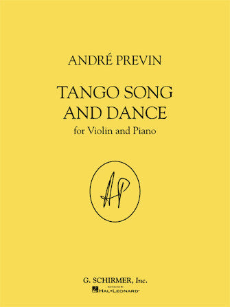 Previn Tango Song and Dance for Violin and Piano