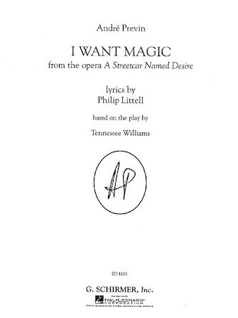 Previn I Want Magic from A Streetcar Named Desire