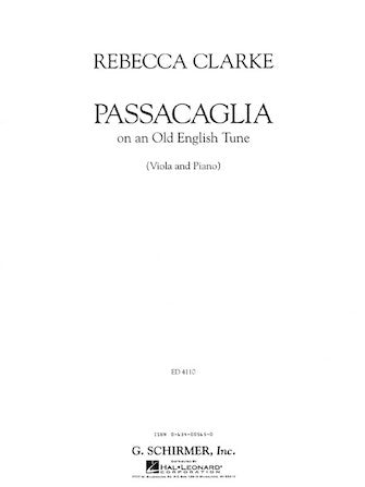 Clarke Passacaglia on an Old English Tune Viola and Piano